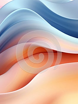 Vibrant colorful elegant abstract wavy wallpaper background