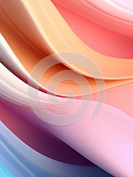 Vibrant colorful elegant abstract wavy wallpaper background