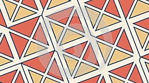 Vibrant Colorful Geometric Triangle Pattern, Energetic Abstract Design, vector design Generative AI