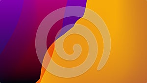 Vibrant Colorful Gradient Wave Abstract Background Loop