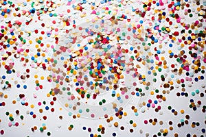 Vibrant Confetti Celebrating New Years Joy photo