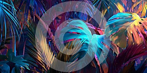 Vibrant Cosmic Bloom A Fantasy Artpiece