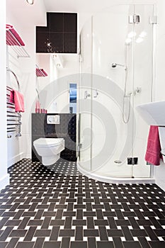 Vibrant cottage - Bathroom interior