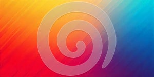 Vibrant Diagonal Gradient Background with Abstract Lines
