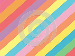 Vibrant diagonal stripes background