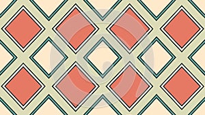 Vibrant Diamond Pattern, Dynamic Geometric Repeating Design, vector design Generative AI