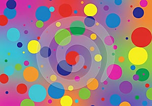 A playful and abstract aesthetic, often used in digital art and