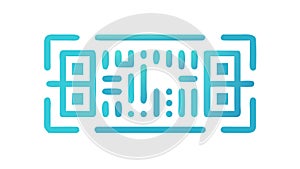 Vibrant Digital Data Grid Pattern, vector design Generative AI