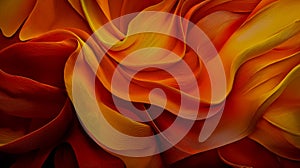 A close up of a red and yellow abstract background