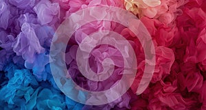 Vibrant Floral Texture