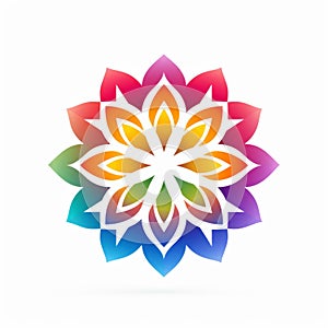 Vibrant Flower Design: A Colorful Symbol Of Spiritual Meditations