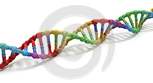 Vibrant genetic code representation of life