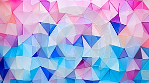 Vibrant Geometric Patterns: Triangles, Squares, and Diamonds on White