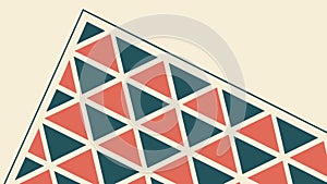 Vibrant Geometric Triangle Pattern Background, vector design Generative AI