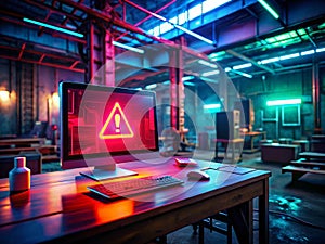 Intense Error Message Illuminates Computer Screen Troubleshooting and Resolution Strategies