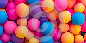 Vibrant Gradient Balls Create A Playful Atmosphere For Kids Zones And Playrooms