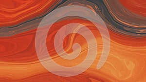 Vibrant Gradient Design: Red, Orange, And Grey Wavy Pattern