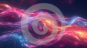 Vibrant gradient flow, simulating the aurora borealis for a dynamic and captivating background