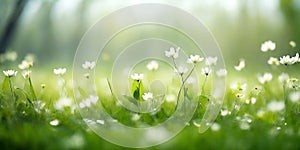 Spring Meadows: A Flourishing Field of Daisies photo