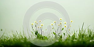 Spring Meadows: A Flourishing Field of Daisies photo
