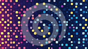 Vibrant halftone dots create a dynamic background, perfect for pop artinspired designs and modern illustrations