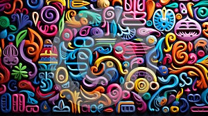 Cultural Fusion Tapestry photo