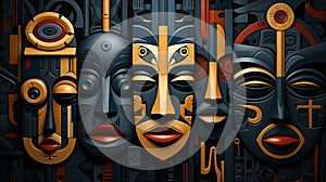 Cultural Fusion Tapestry photo