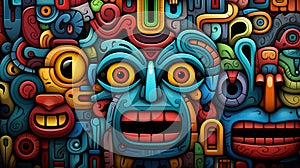 Cultural Fusion Tapestry photo