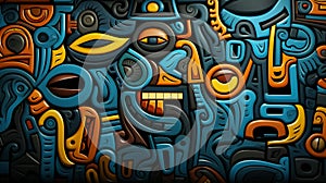 Cultural Fusion Tapestry photo