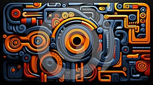 Cultural Fusion Tapestry photo