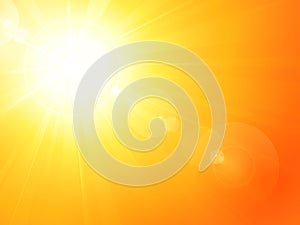 Vibrante caldo estate il sole lente riacutizzazioni 