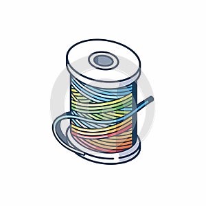 Colorful Thread Spool