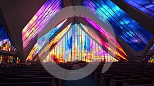Rainbow Cathedral Interior