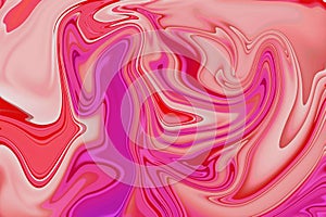 vibrant interplay of warm and bright hues abstract modern swirl marbled background shapes curves vortex lines elements psychedelic