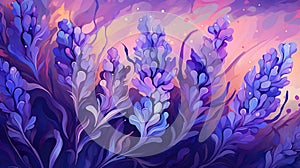 Vibrant Lavender Fields