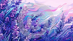 Vibrant Lavender Fields