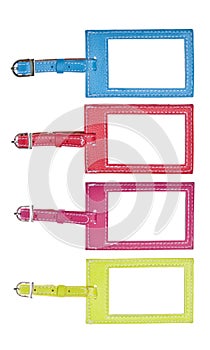 Vibrant Luggage Tags