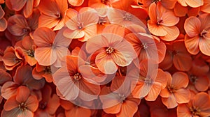 Vibrant Orange Blooms: Stunning Generative AI-Generated Flowers