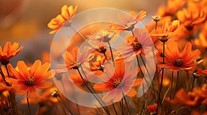 Vibrant Orange Flowers: Capturing The Beauty Of Fall Wildflowers