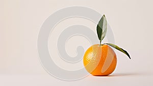 A vibrant orange on a white background