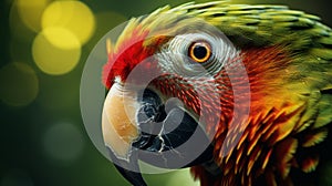 Vibrant Parrot: A Stunning Vray Tracing Render With Maya
