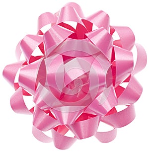 Vibrant Pink Gift Bow