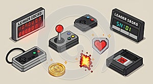 Retro Gaming Pixel Art