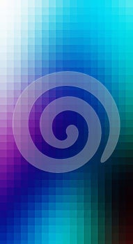 Vibrant Pixelated Mosaic Gradient Background