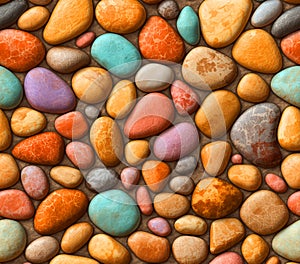 Vibrant Polished Stone Texture