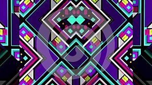 Vibrant Pop Art High-Quality Abstract Video for Bars, Nightclubs, Streaming & Short Video Backgrounds