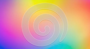 Vibrant Rainbow Gradient Background Texture
