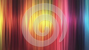 Vibrant Rainbow Vertical Stripes Abstract Background