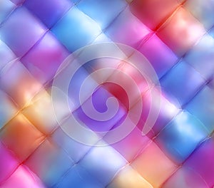 Vibrant Rainbow Woven Texture Abstract Background for Design Projects