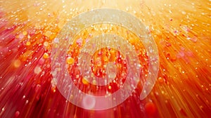 Vibrant Red Orange Yellow Light Burst Sparkle Background